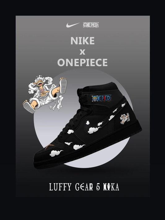 Luffy Gear 5 V.2 High-top Custom Sneakers