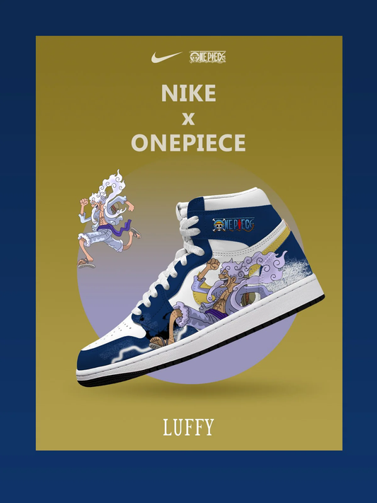 D. Luffy V.9 High-top Custom Sneakers