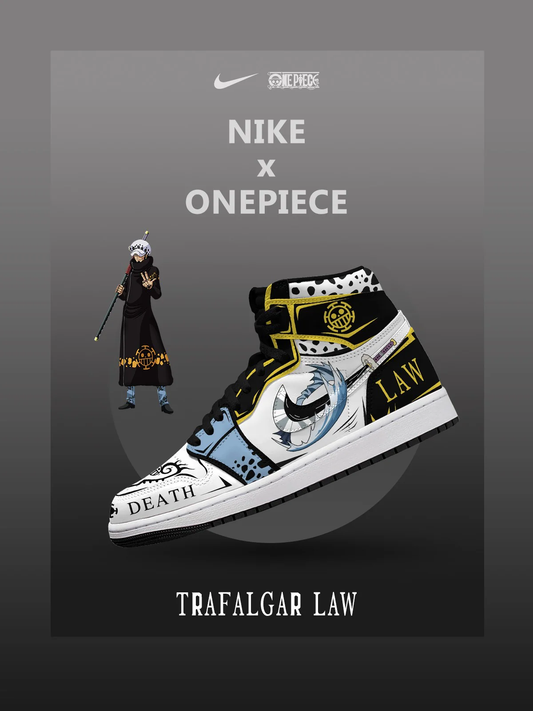 D. Water Law V.4 High-top Custom Sneakers