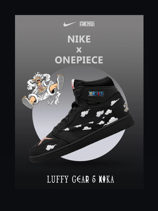 Luffy Gear 5 V.1 Custom TS High Sneakers