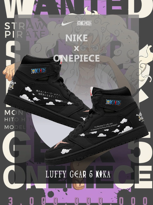 Luffy Gear 5 V.3 Custom TS High Sneakers