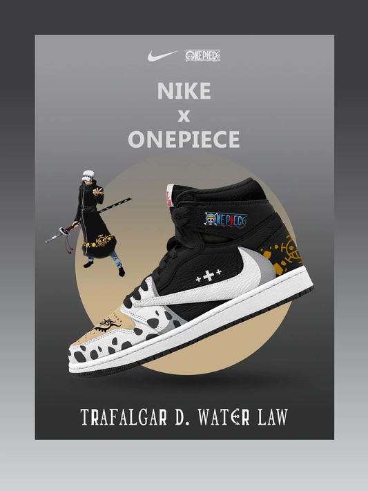 D. Water Law V.1 Custom TS High Sneakers